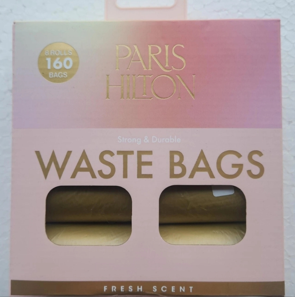 Paris Hilton Strong & Durable  Waste Bags